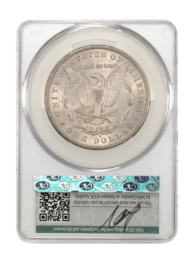 CAC Grading Coin Reverse