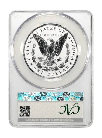CAC Grading Coin Reverse