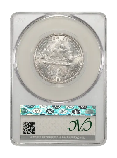 CAC Grading Coin Reverse