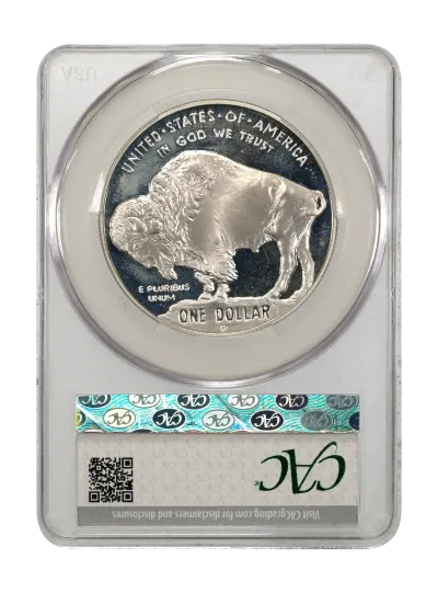CAC Grading Coin Reverse