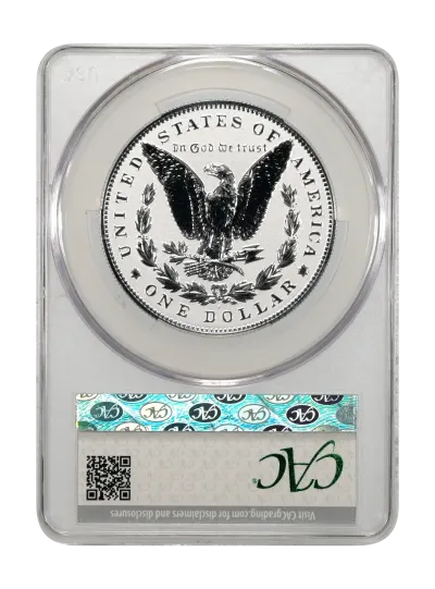 CAC Grading Coin Reverse