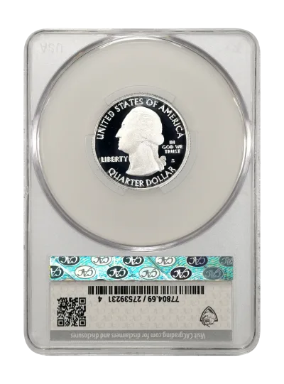 CAC Grading Coin Reverse