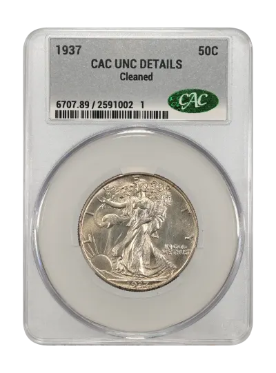 CAC Grading Coin Obverse