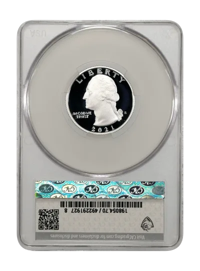 CAC Grading Coin Reverse