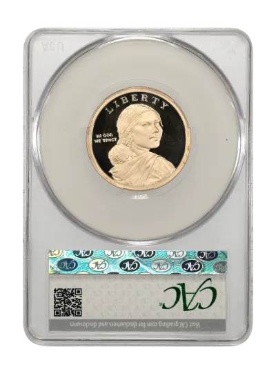 CAC Grading Coin Reverse