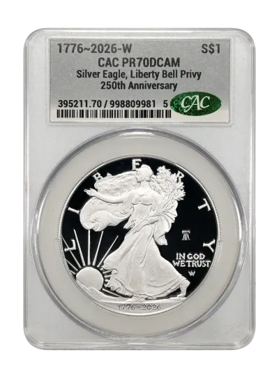 CAC Grading Coin Obverse