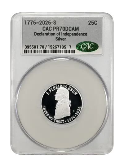 CAC Grading Coin Obverse