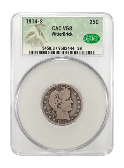 CAC Grading Coin Obverse