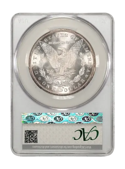 CAC Grading Coin Reverse