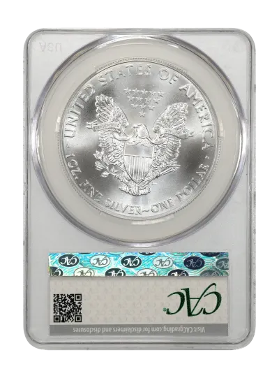 CAC Grading Coin Reverse