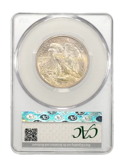 CAC Grading Coin Reverse