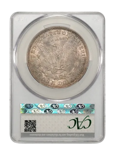 CAC Grading Coin Reverse