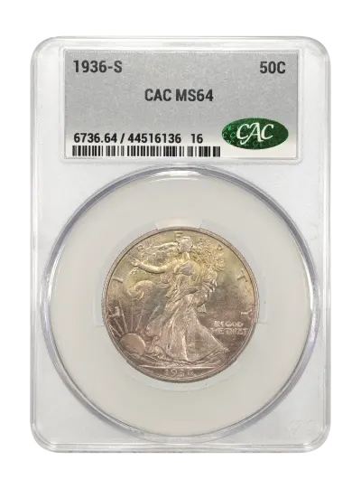 CAC Grading Coin Obverse