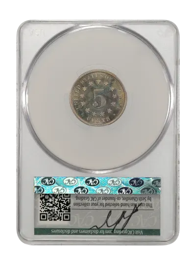 CAC Grading Coin Reverse