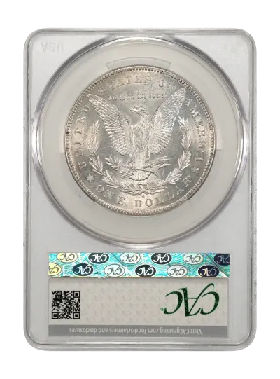 CAC Grading Coin Reverse