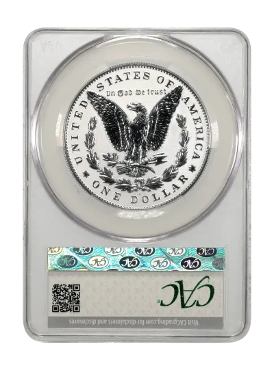CAC Grading Coin Reverse