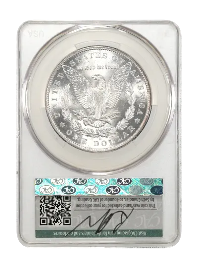 CAC Grading Coin Reverse