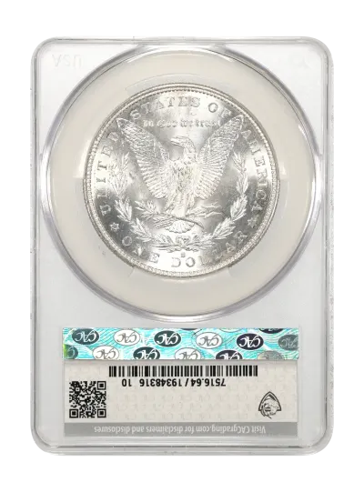 CAC Grading Coin Reverse