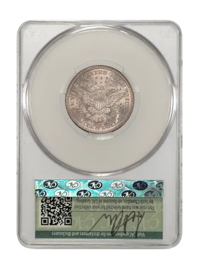 CAC Grading Coin Reverse