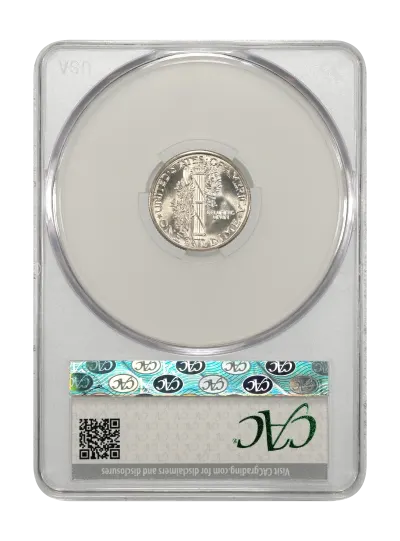 CAC Grading Coin Reverse