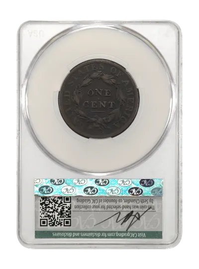 CAC Grading Coin Reverse