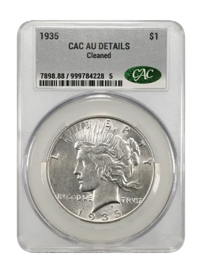 CAC Grading Coin Obverse