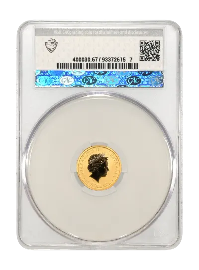 CAC Grading Coin Reverse