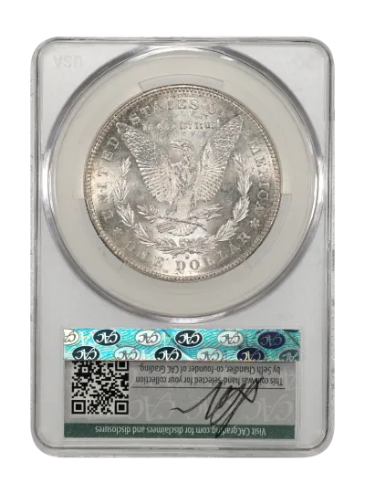 CAC Grading Coin Reverse