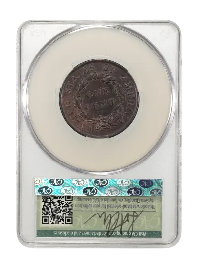 CAC Grading Coin Reverse
