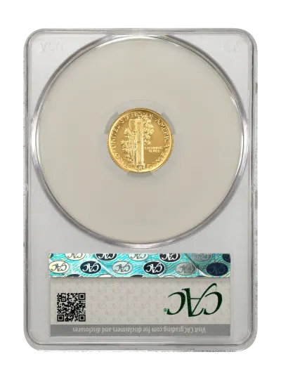 CAC Grading Coin Reverse