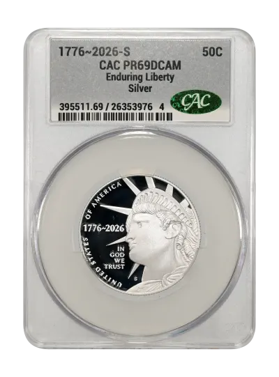 CAC Grading Coin Obverse