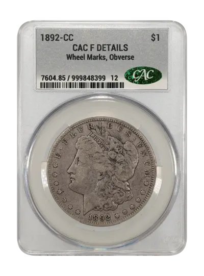 CAC Grading Coin Obverse