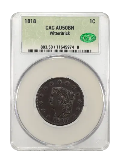 CAC Grading Coin Obverse
