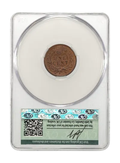 CAC Grading Coin Reverse