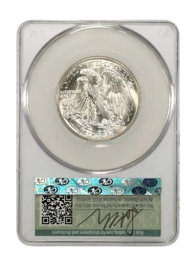 CAC Grading Coin Reverse