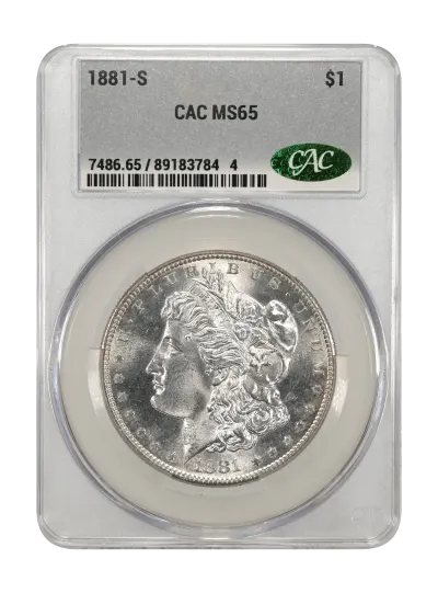 CAC Grading Coin Obverse
