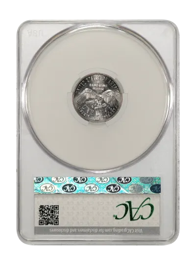 CAC Grading Coin Reverse