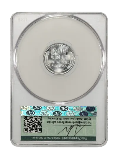 CAC Grading Coin Reverse