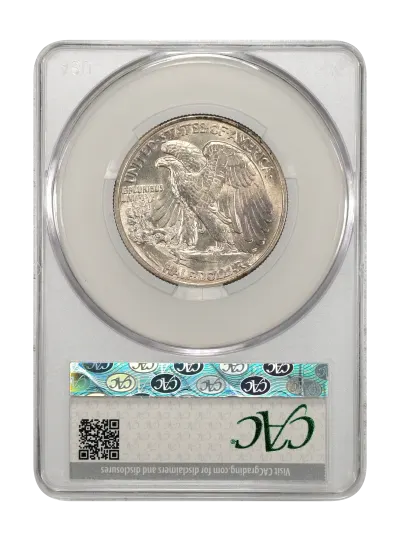 CAC Grading Coin Reverse