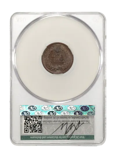 CAC Grading Coin Reverse