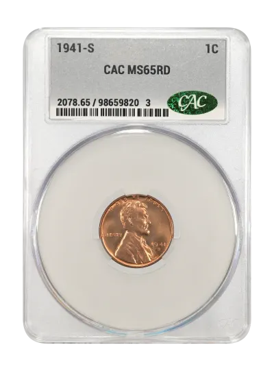 CAC Grading Coin Obverse