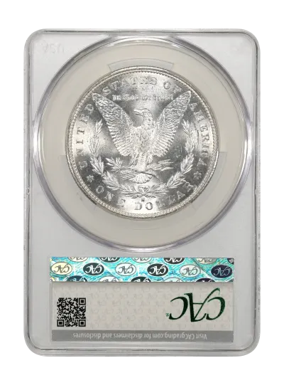 CAC Grading Coin Reverse