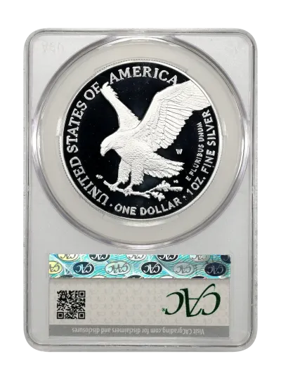CAC Grading Coin Reverse
