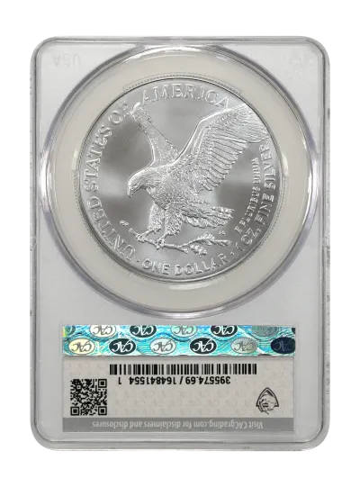 CAC Grading Coin Reverse