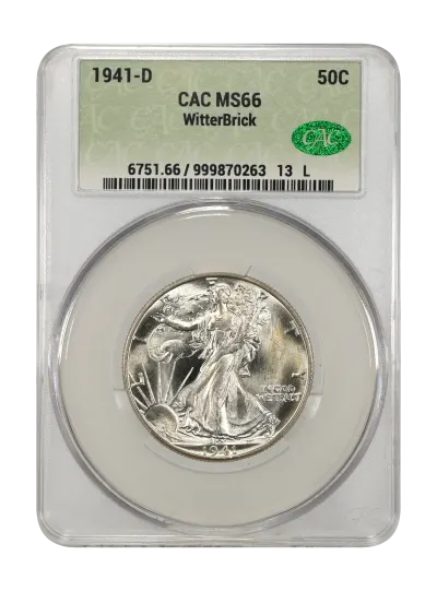 CAC Grading Coin Obverse