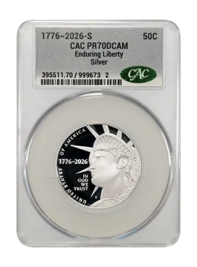 CAC Grading Coin Obverse