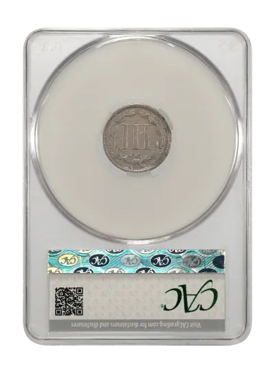 CAC Grading Coin Reverse