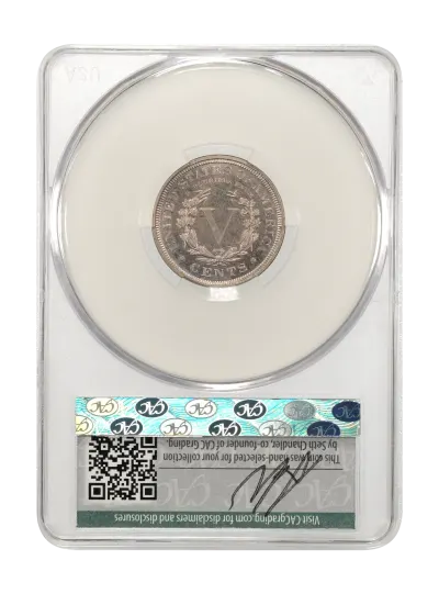 CAC Grading Coin Reverse