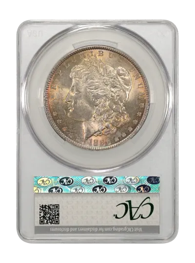 CAC Grading Coin Reverse