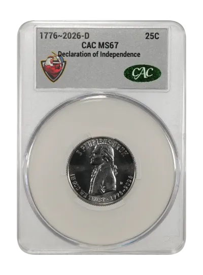 CAC Grading Coin Obverse